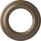 Ekena Millwork Bradford Classic Ceiling Medallion (Canopies up to 8 5/8"), 13"OD x 7 1/2"ID x 3/4"P, Warm Silver CM13BRWSS - alternate 1
